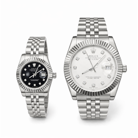 Luxury Couple Watch Set – Premium Gift Box Cash on Delivery Available in Pakistan