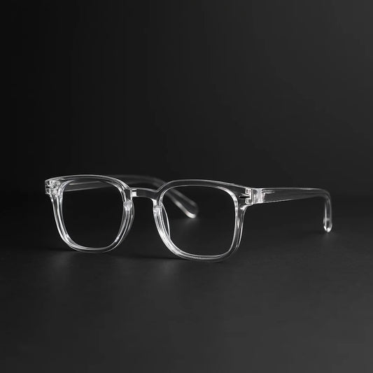 Transparent Clear Frame Eyeglasses for Men & Women | Lightweight Stylish Glasses